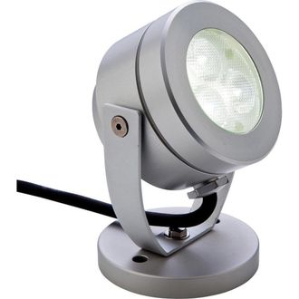 Netlighting Waterproof LED 3 Light Wall & Spike Spot Aluminium IP68 in Grey