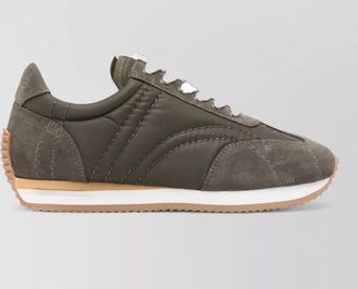Toteme suede low-top sneakers