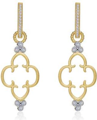 Lafonn Cutout Clover Drop Earrings in Gold at Nordstrom Rack