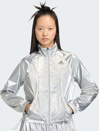 adidas Originals F50 - Top sportivo argento metallizzato