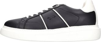 Harmont & Blaine Faux Leather Sneakers - Heren - Sneakers - Blauw - 39 1/2 EU - Leer - Schoenen