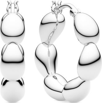 Sif Jakobs Jewellery Earrings Goccia Cerchietto in 925 Sterling Silver at Nordstrom, Size Small