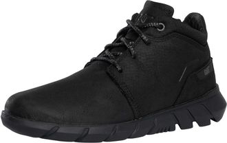 CAT HENDON FLEECE MID BLACK NOIR LACE-UP LIGHTWEIGHT MENS SYNTHETIC BOOTS (UK Footwear Size System, Adult, Men, Numeric, Medium, 10.5)