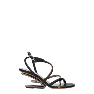 Fendi Sandalen Frauen mehrfarbig Leder