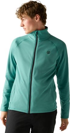 Dare 2B Dare 2B Fuse Up stretch-tussenlaag voor heren met doorlopende ritssluiting (Teal)