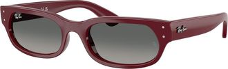 Ray-Ban RB2236 689971 Mens Sunglasses Burgundy Size 54