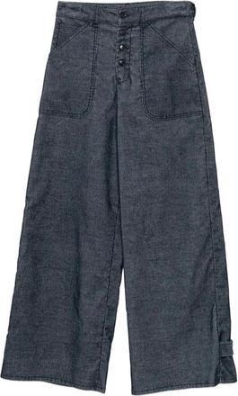 Emporio Armani 5 Pockets Pant - Dames - Loose Fit Jeans - Blauw - W28 - Jeans