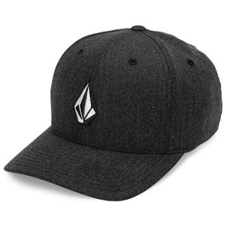 Volcom Full Stone Heather Flexfit Hat Cap f&uuml;r Herren | schwarz