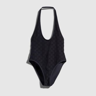 Gucci GG Stretch Jersey Bodysuit, Black, Ready-to-wear