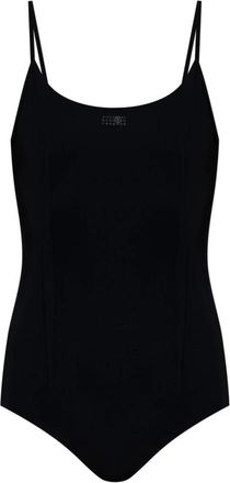 Maison Margiela Badpak uit &eacute;&eacute;n stuk - Dames - Badpakken - Zwart - XS - Badmode