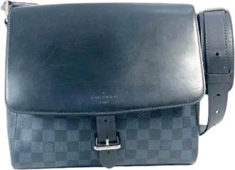 Louis Vuitton Vintage, unisex, Blauw, ONE Size, Pre-owned Vintage Pochette Schoudertas