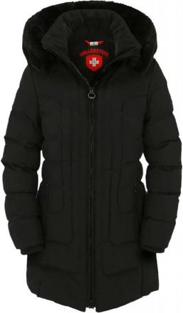Wellensteyn Belvitesse Long - Dames - Winterjassen - Zwart - S - Polyester - Jassen