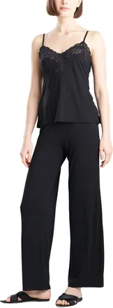 Natori Feathers Essentials Lace Cami Pajama Set