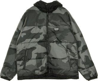 adidas Camo Down Jacket - Heren - Ski Jassen - Veelkleurig - XL - Leer - Fitness