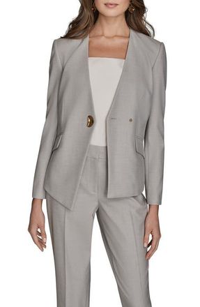 DKNY Collarless Blazer in Vapor Multi at Nordstrom, Size 10