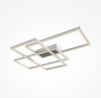 Maytoni Maytoni Rida L&aacute;mpara De Techo Led Semiempotrada Integrada Moderna, Blanca, 4300 Lm