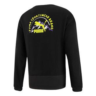 Puma Camping Sportswear Mountain Long Sleeve Tee Black 537391-01
