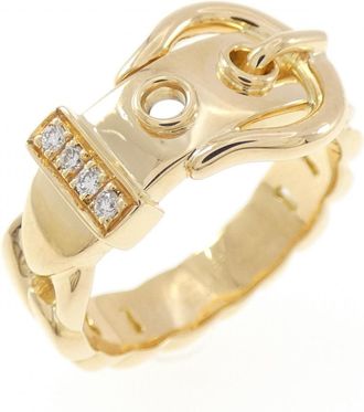 Herm&egrave;s Yellow Gold (18K) Band Ring (Pre-Owned)