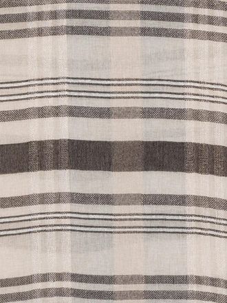 PESERICO Womens Striped Fringed Scarf Ss26 W