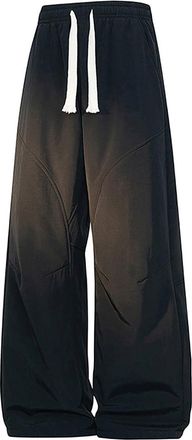 Generic Mens Winter Warm Sweatpants Fleece Sherpa Lined Jogging Workout Track Pants Soft Shell Insulated Wide Leg Trousers Active Athletic Thermal Waterproof 