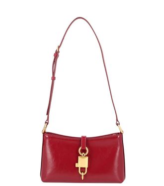 Dolce & Gabbana Red Lock Small Shoulder Bag