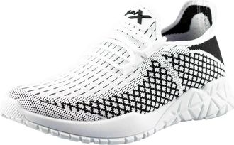 Generic Mens Casual Running Walking Sports Lace Shock Absorbing Trainers (White, UK Footwear Size System, Adult, Men, Numeric, Medium, 8)