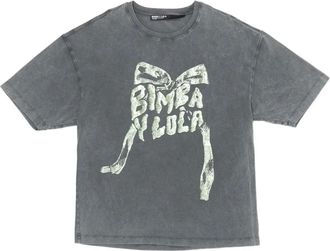 Bimba & Lola T-shirt con logo - Grigio