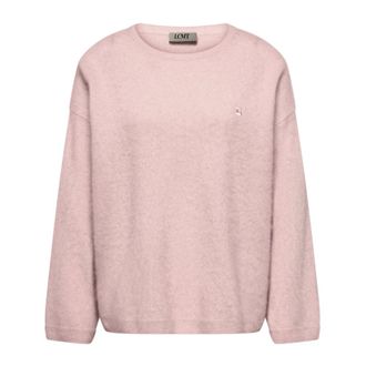 LeComte Ronde hals gebreid - Dames - Truien - Roze - Maat: S