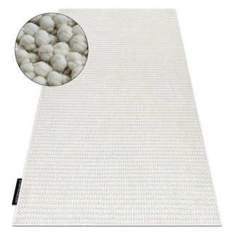 RugsX RugsX Casablanca Loop Rug in White | Size: 200 cm x 300 cm