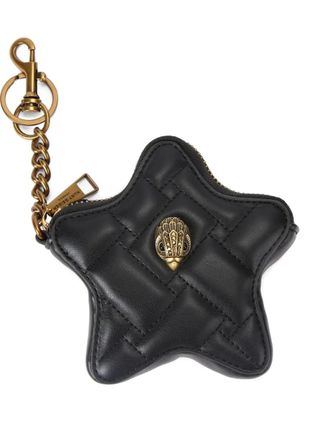 Kurt Geiger star-shape wallet - women - Calf Leather - One Size - Black