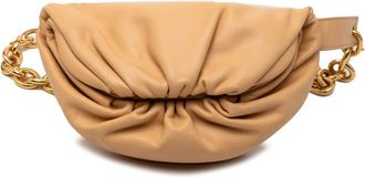 Bottega Veneta Pre-owned Bottega Veneta Lambskin Belt Chain Pouch CS4JDE8D81C9LENS