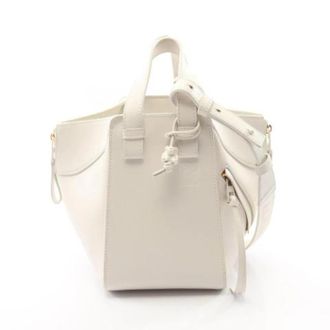 Loewe Tweedehands leren handtassen - Dames - Vintage Handtas - Wit - ONE Size - Vintage