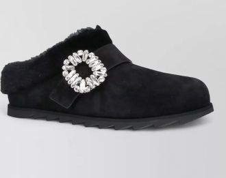 Roger Vivier leather mules