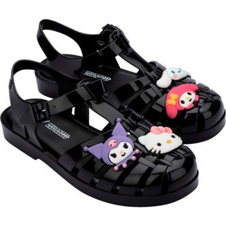 Melissa x Hello Kitty and Friends Fisherman Sandal in Black at Nordstrom, Size 10