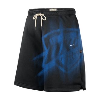 Nike Oklahoma City Thunder Standard Issue Nike Mens Fleece Basketball Shorts in Black | IQ1525-010
