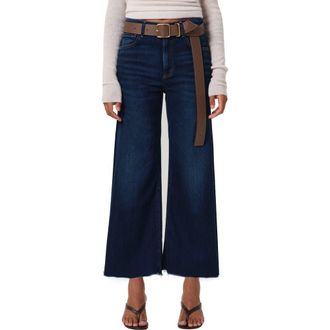 Citizens Of Humanity Lyra Raw Hem High Waist Crop Wide Leg Jeans in Lotus at Nordstrom Rack, Size 32P