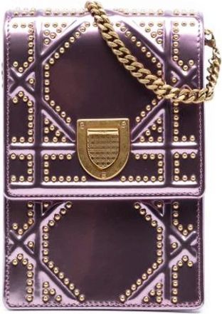 Dior Pre-owned Cross Body Bags, female, Pink, Size: ONE SIZE Pre-owned Cross Body Bag