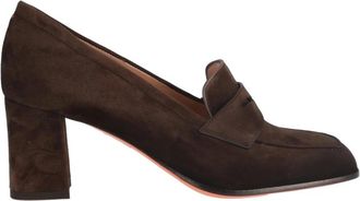 Santoni D&eacute;collet&eacute; Carla - Dames - Pumps - Bruin - 38 1/2 EU - Schoenen