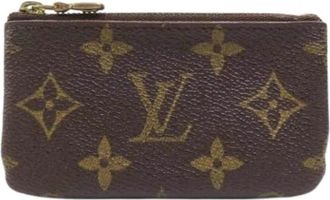 Louis Vuitton Pre-owned Vintage Monogram Coin Case - unisex - Vintage Accessoires - Bruin - ONE Size - Vintage