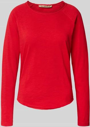 Smith & Soul Longsleeve mit Rundhalsausschnitt in Rot, Größe XXL