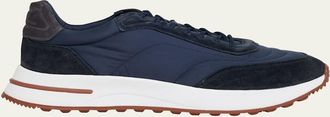 Loro Piana Mens Weekend Walk Low-Top Sneakers