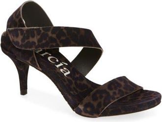 Pedro Garcia West Slingback Sandal in Slate Leopard Castoro at Nordstrom, Size 38.5