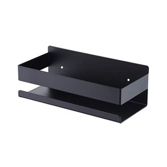 OEM Estanter&iacute;a De Pared Met&aacute;lica Para Ducha - Negra