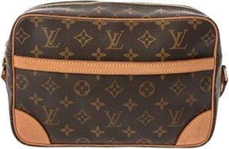 Louis Vuitton Pre-owned Cross Body Bags, female, Brown, Size: ONE SIZE Pre-owned Monogram Shoulder Bag