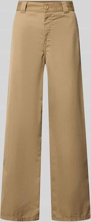 Carhartt Work in Progress Loose Straight Fit Hose mit Eingrifftaschen in Beige, Gr&ouml;&szlig;e 28