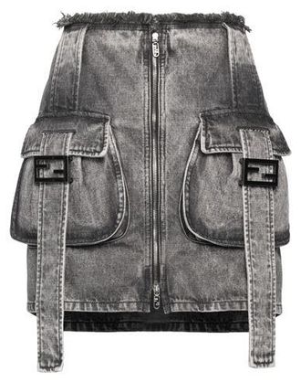 Fendi BOTTOMWEAR - Gonne jeans su YOOX.COM