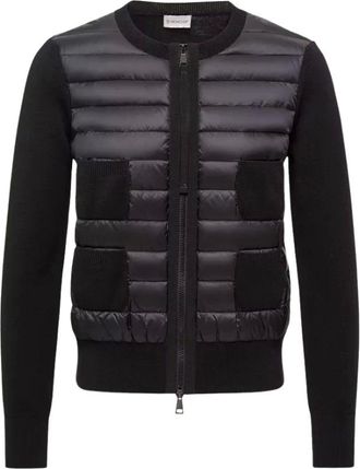 Moncler Dames, Truien, Zwart, Maat: S Wol