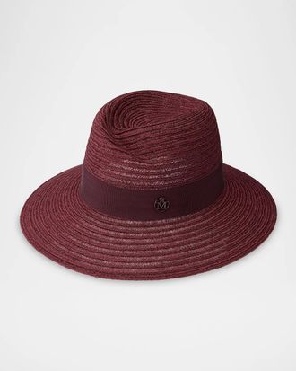Maison Michel Virginie Straw Fedora