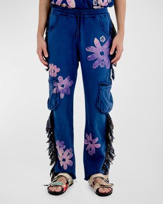 Alchemist Men & apos;s Know U Riders Block-Print Joggers