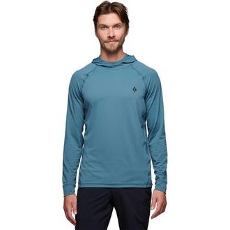 Black Diamond Alpenglow Hooded Shirt - Mens in Creek Blue at Nordstrom, Size X-Large